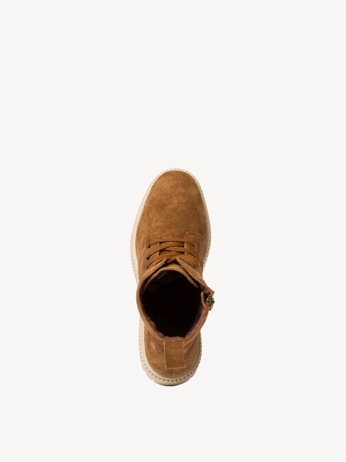 Lederstiefelette - braun, COGNAC, hi-res