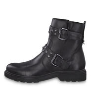 Lederstiefelette - schwarz, BLACK NAPPA, hi-res