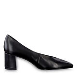 Escarpin en cuir - noir, BLACK ANTIC, hi-res