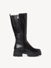 Leather Boots - black, BLACK ANTIC, hi-res