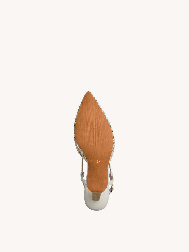 Slingpumps - beige, CREAM COMB, hi-res
