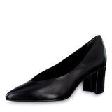 Escarpin en cuir - noir, BLACK ANTIC, hi-res