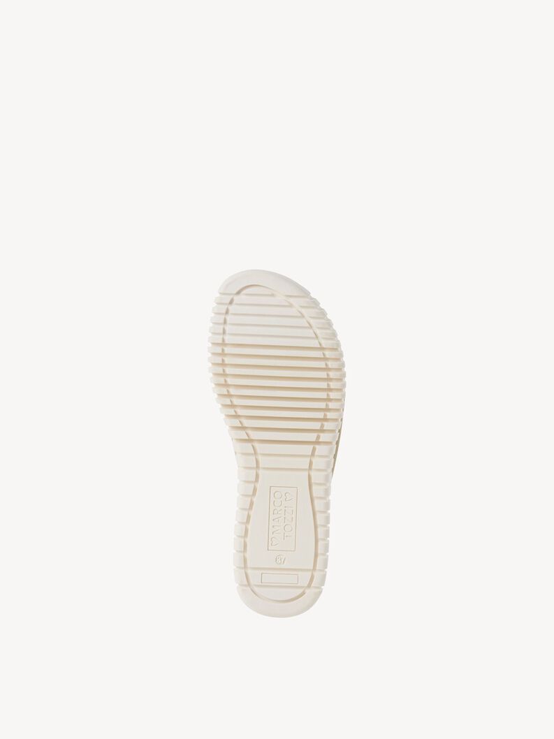 Lederpantolette - khaki, MOSS, hi-res