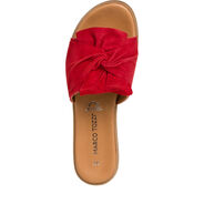 Lederpantolette - rot, RED, hi-res