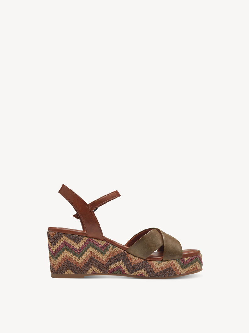 Sandal - green, OLIVE COMB, hi-res