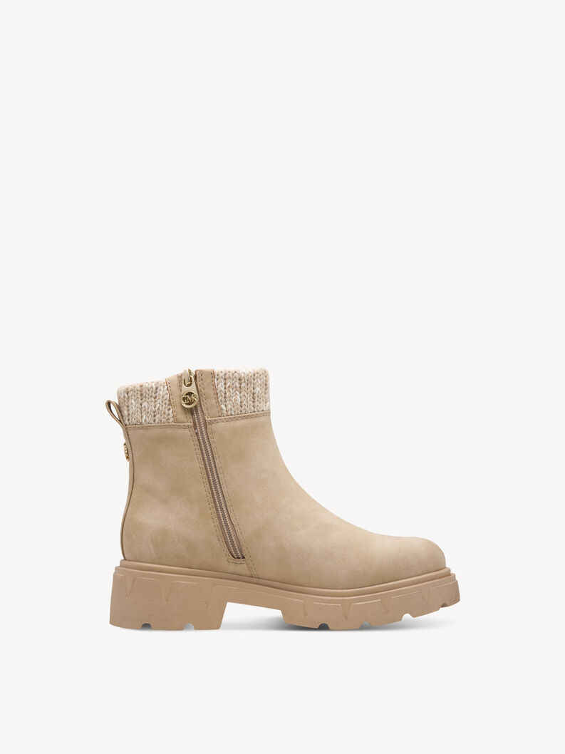 Stiefelette - beige Warmfutter, BEIGE COMB, hi-res