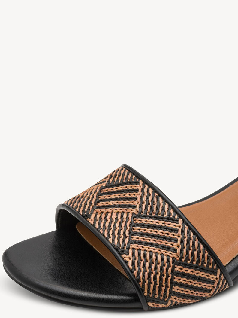 Sandalette - schwarz, BLACK COMB, hi-res