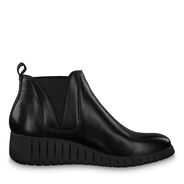 Bottine Chelsea en cuir - noir, BLACK ANTIC, hi-res