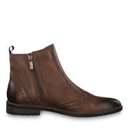 Leather Bootie - brown, MUSCAT ANTIC, hi-res