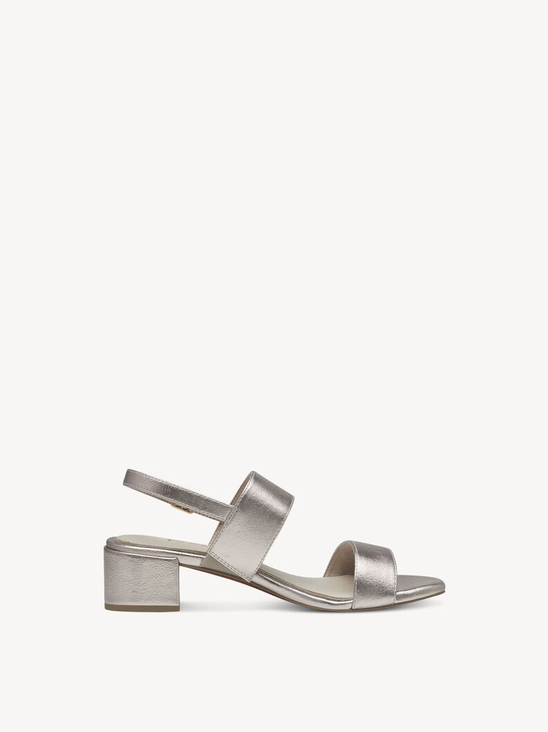 Sandale - metallic, PLATINUM, hi-res