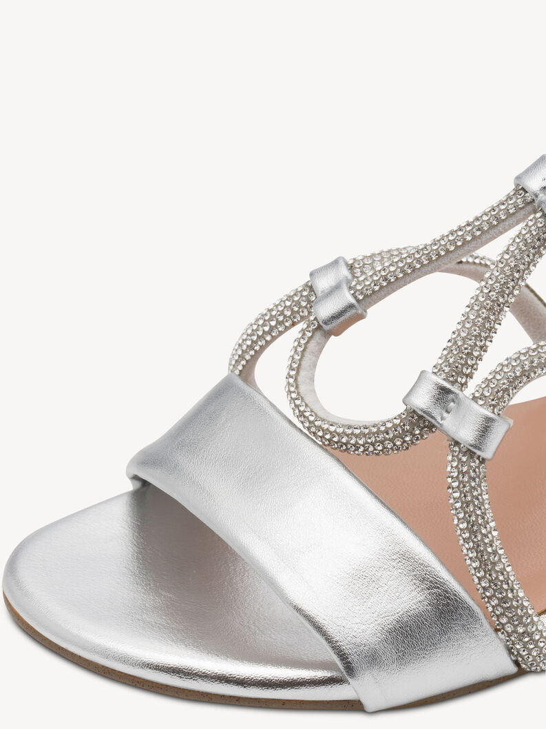 Sandale - metallic, SILVER, hi-res