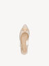 Ballerine en cuir - beige, beige, hi-res