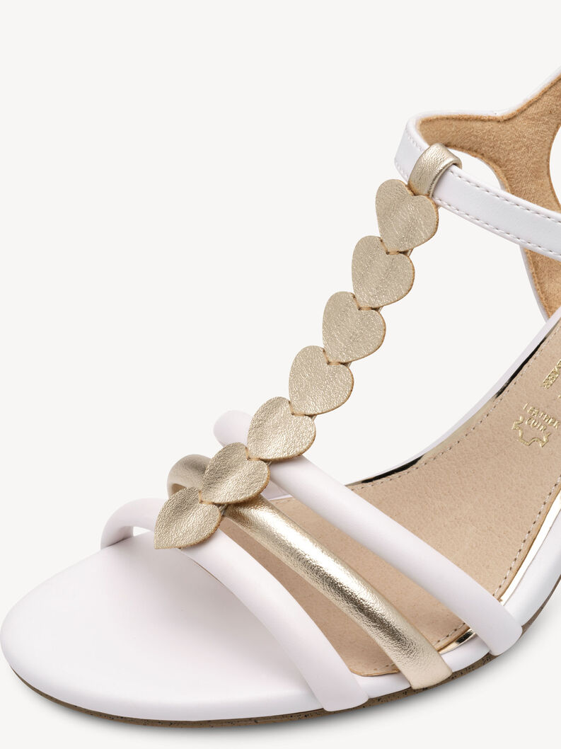 Sandal - white, WHITE COMB, hi-res