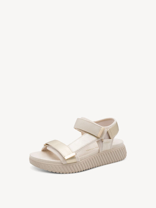 Sandale - m&eacute;tallique, GOLD COMB, hi-res