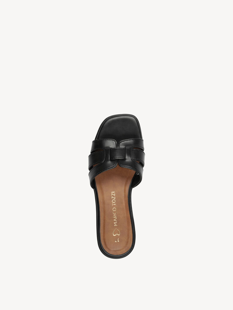 Pantolette - schwarz, BLACK, hi-res