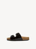Mule en cuir - noir, BLACK PATENT, hi-res