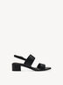 Sandale - schwarz, BLACK, hi-res