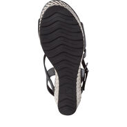 Sandalette - schwarz, BLACK, hi-res