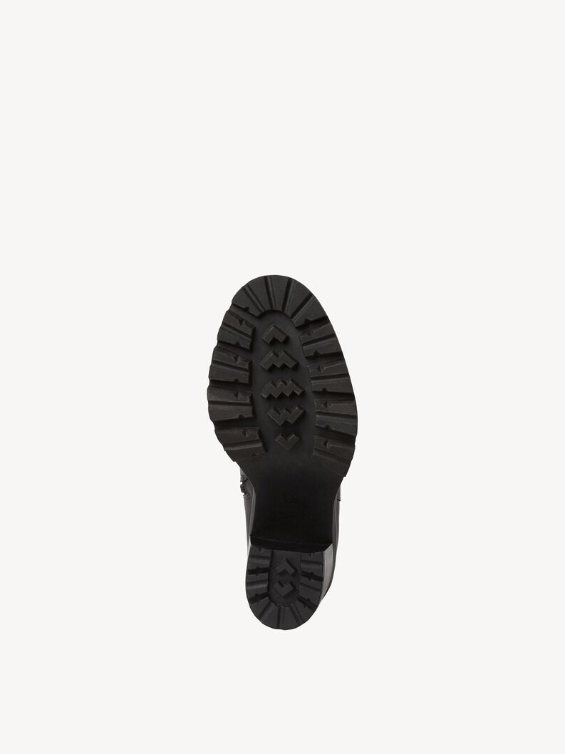 Leder Chelsea Boot - schwarz, BLACK, hi-res