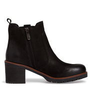 Leather Chelsea boot - black, BLACK, hi-res