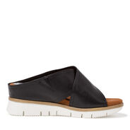 Lederpantolette - schwarz, BLACK, hi-res