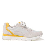 Basket en cuir - blanc, OFFWHITE COMB, hi-res