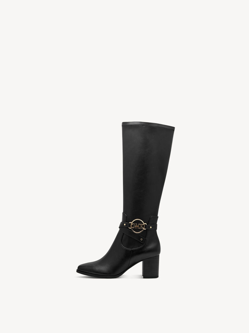 Stiefelette - schwarz, BLACK, hi-res