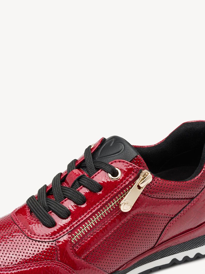 Sneaker - rot, DK.RED PAT., hi-res