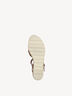 Ledersandale - khaki, FERN GREEN COM, hi-res