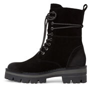 Leather Bootie - black, BLACK, hi-res