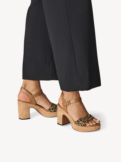 Sandal - brown, LEO COGNAC COM, hi-res