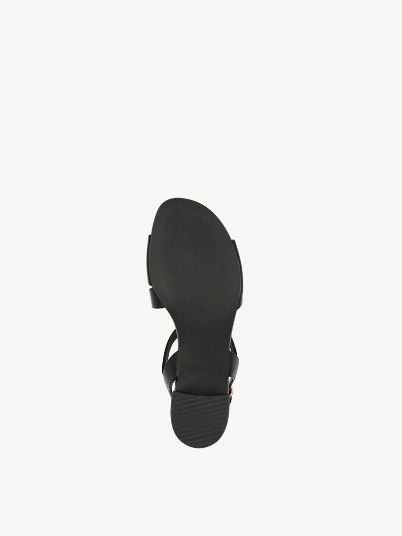 Sandály - černá, BLACK, hi-res