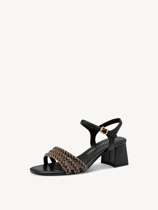 Sandale - schwarz, BLACK, hi-res