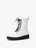 Leather Bootie - white, WHITE PAT.COMB, hi-res