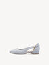 Lederballerina - blau, LT.BLUE, hi-res
