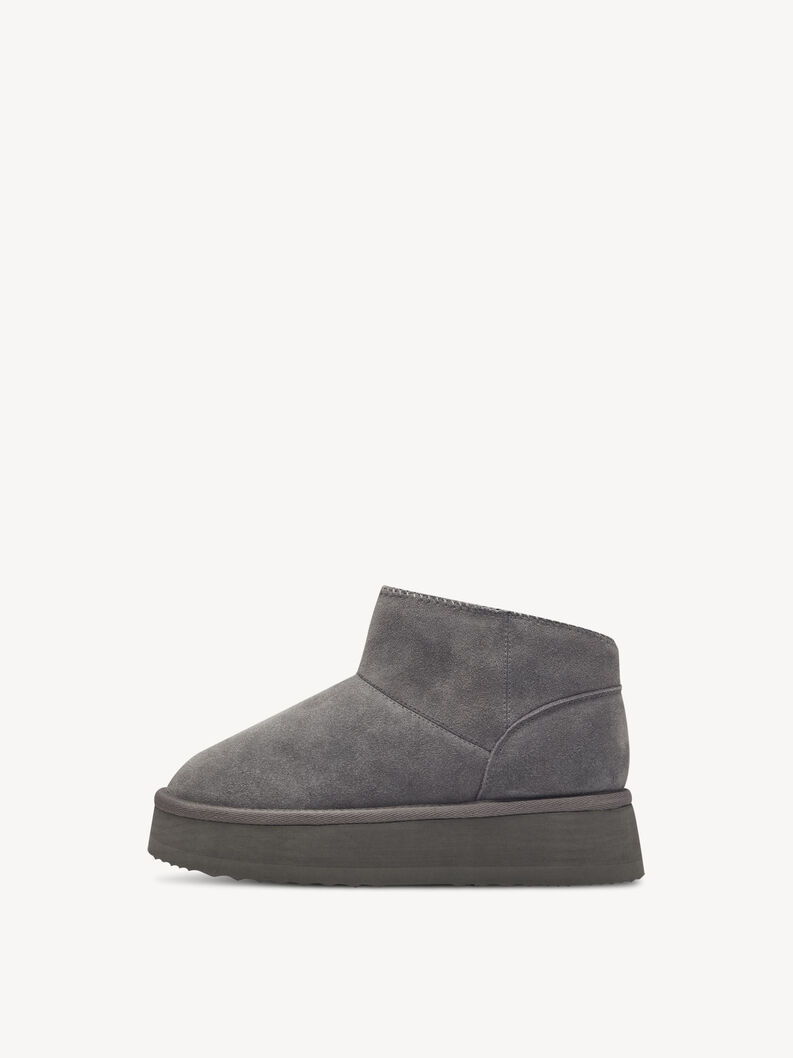 Stiefelette - grau Warmfutter, DK.GREY, hi-res