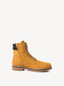Leather Bootie - brown warm lining, CAMEL COMB., hi-res