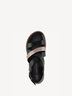Ledersandale - schwarz, BLACK COMB, hi-res
