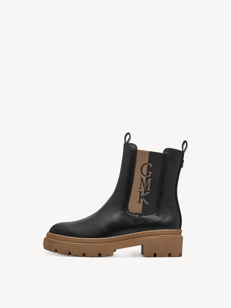 Chelsea Boot - schwarz, BLACK/NATURE, hi-res