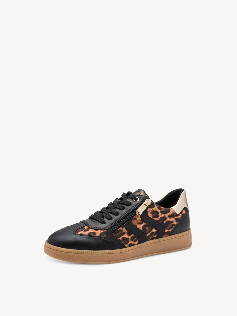 Sneaker - schwarz, BLACK/LEO, hi-res