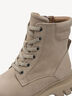 Lederstiefelette - beige Warmfutter, TAUPE, hi-res