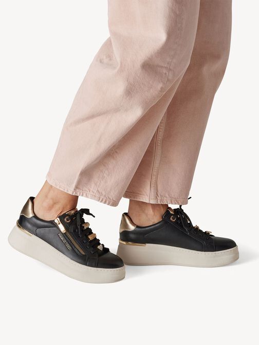 Sneaker - schwarz, BLACK, hi-res