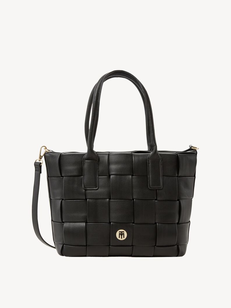 Shopping bag - black, BLACK, hi-res
