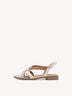 Ledersandale - beige, CREAM COMB, hi-res