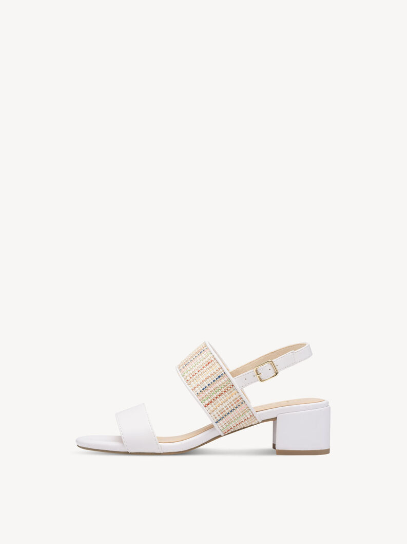 Sandály - bílá, WHITE COMB, hi-res