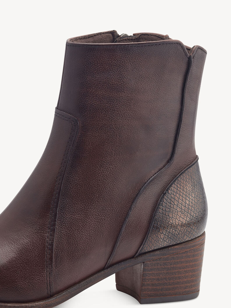 Bootie - brown, MOCCA COMB, hi-res