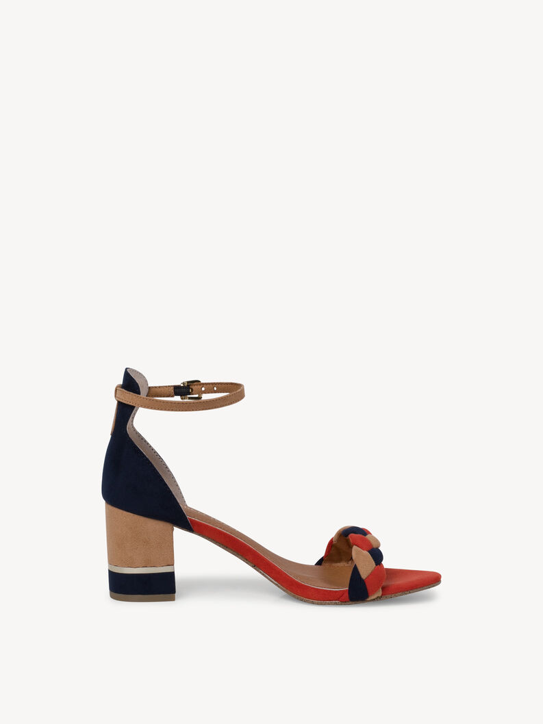 Elegante Damen Sandale mit Blockabsatz und verstellbarem Riemen