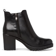 Leder Chelsea Boot - schwarz, BLACK ANTIC, hi-res