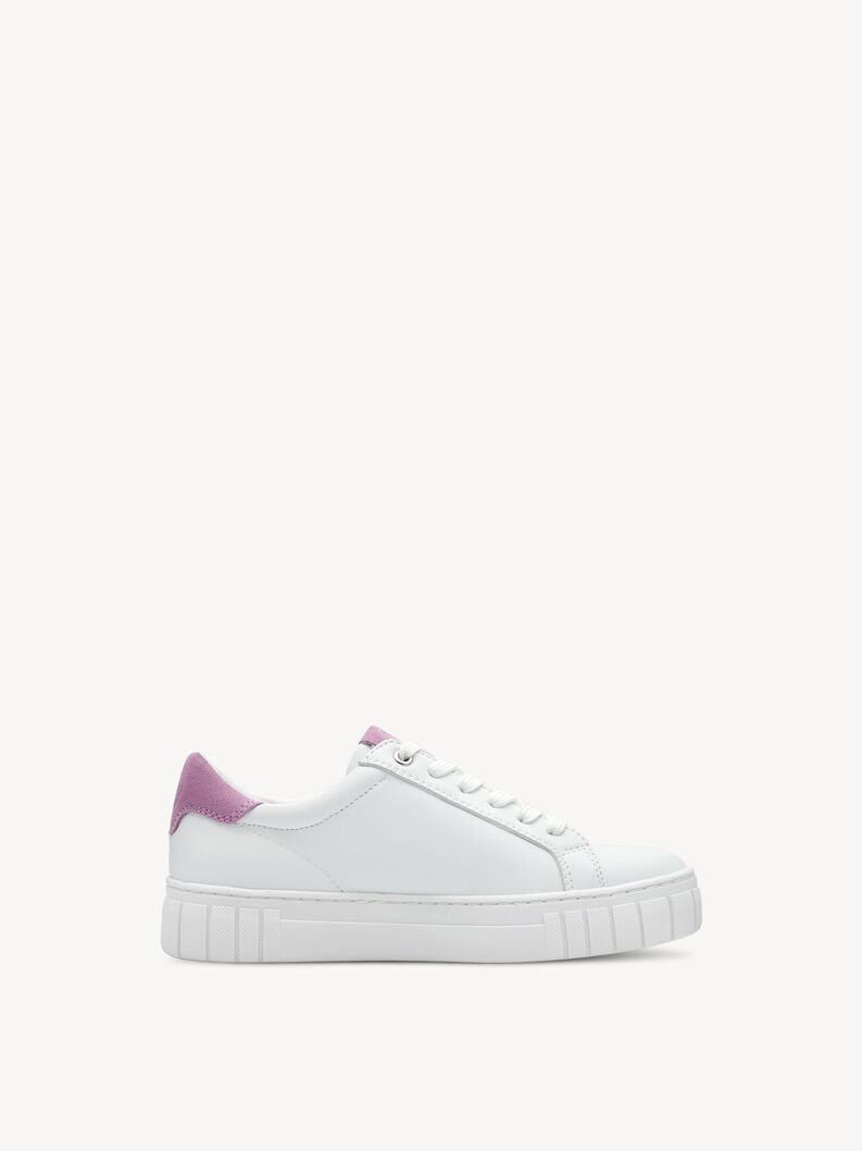 Sneaker - white, WHITE/BERRY, hi-res