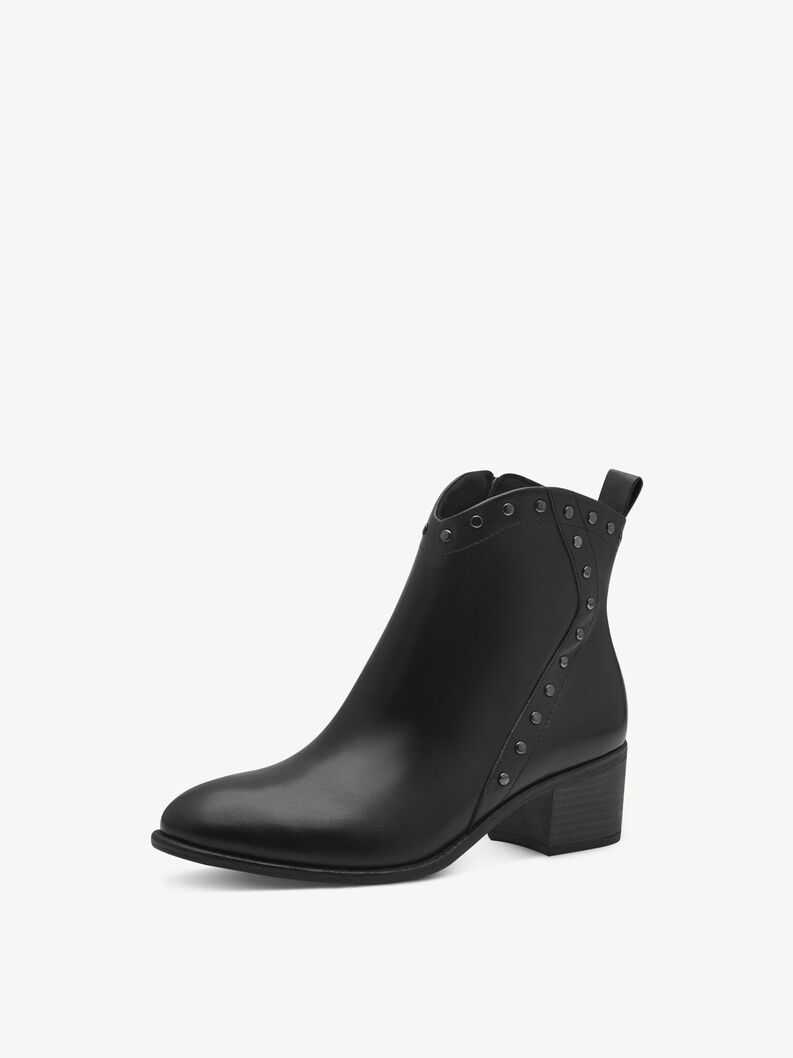 Stiefelette - schwarz, BLACK, hi-res